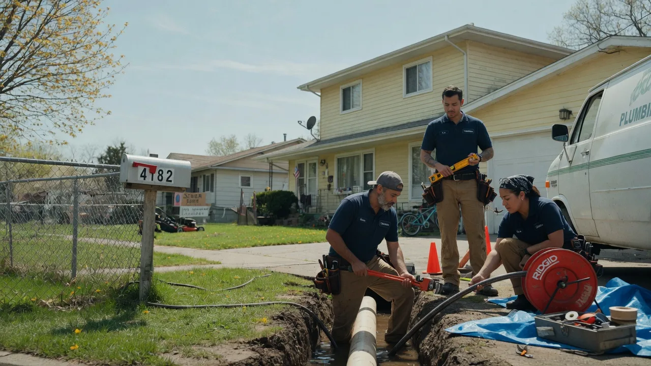 Gas Line Repair in Stetsonville, WI near me